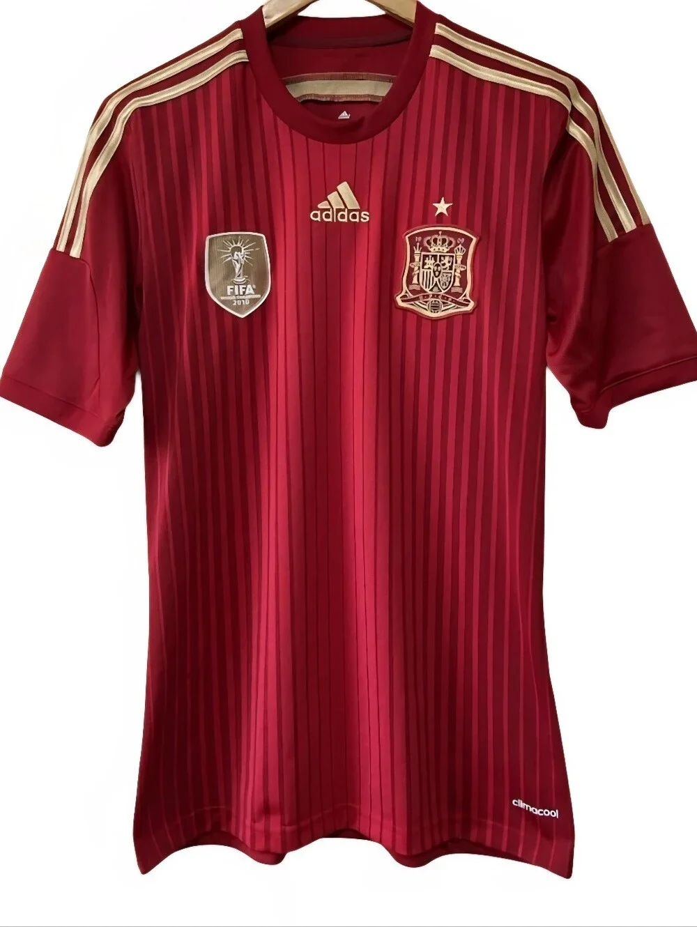Adidas Spain National 2014 2015 Home Jersey FIFA WORLD CUP Football Soccer XL